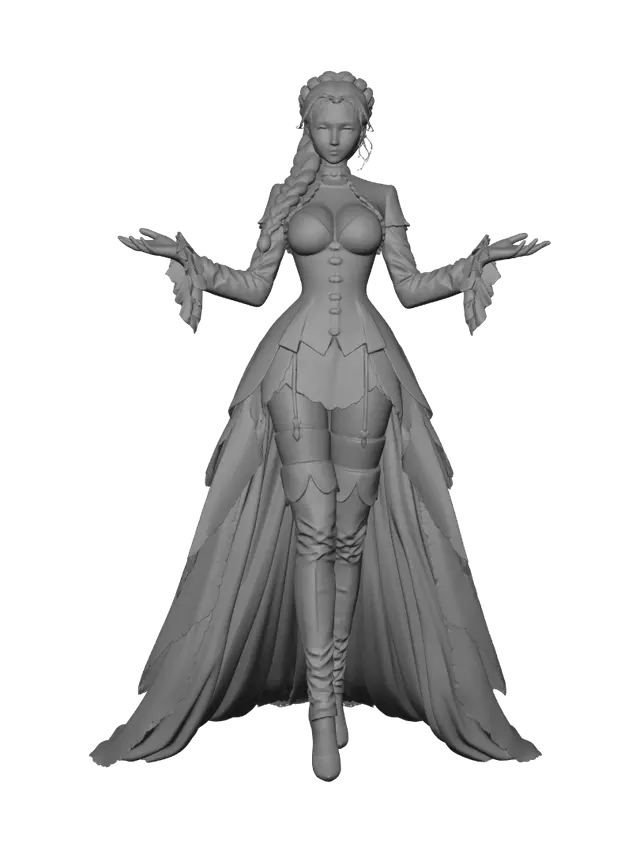 3D model for Icebound Empress
