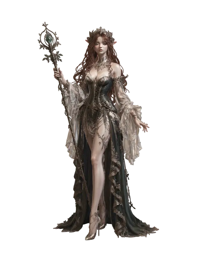 3D model for Thornweave Enchantress