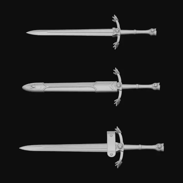 3D model for Animalistic Greatsword