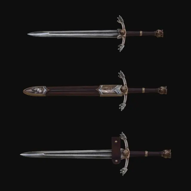 3D model for Animalistic Greatsword