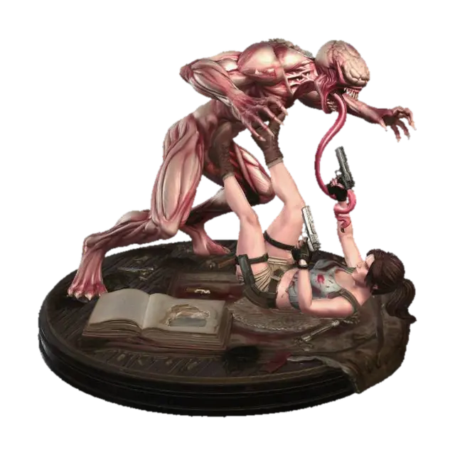 Struggle in the Mansion - Crossover 3D model, vytvořený pomocí AI