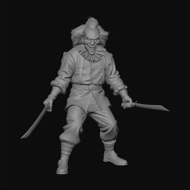 3D model for The Inferno Clown