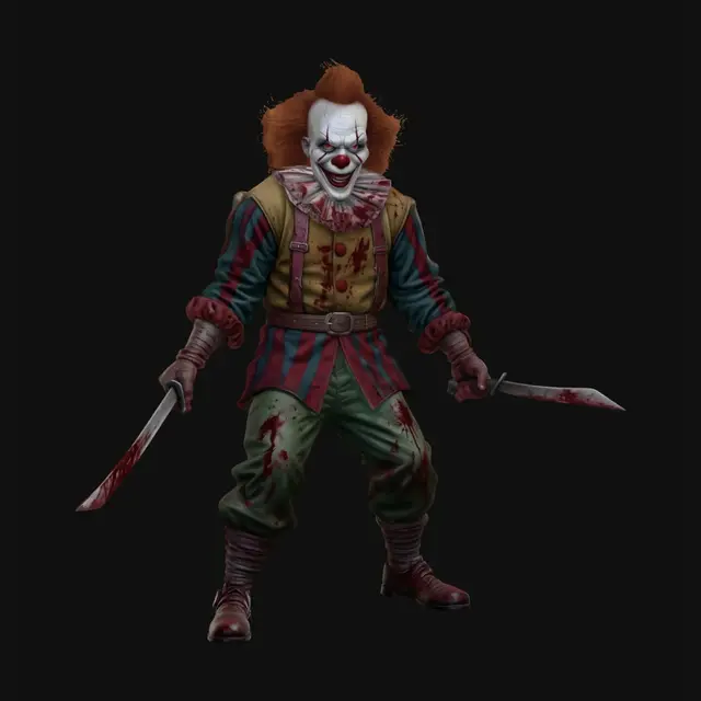 3D model for The Inferno Clown