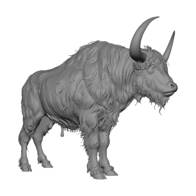 3D model for Midnight Bison