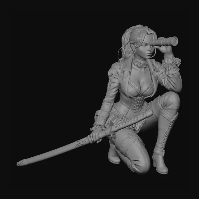 3D model for Crimson Vanguard