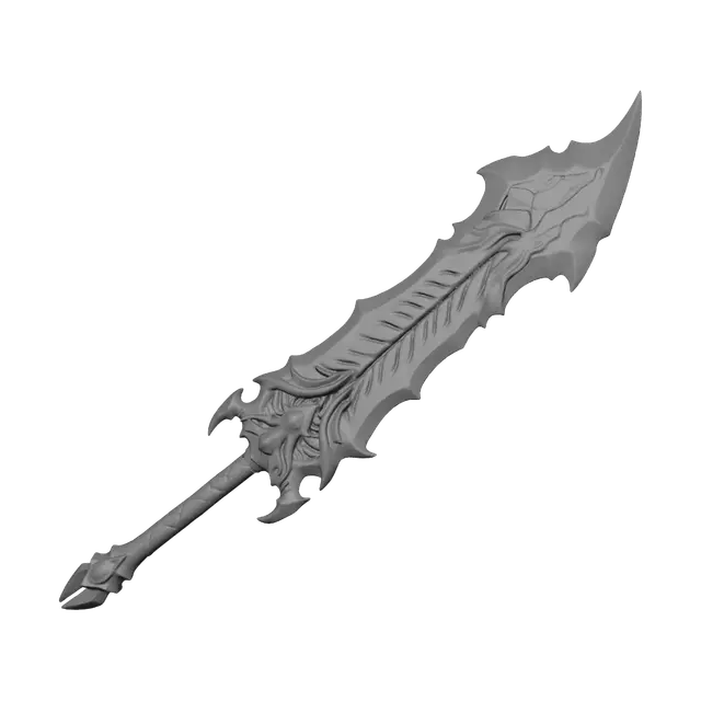 3D model for Deamon Sword 003