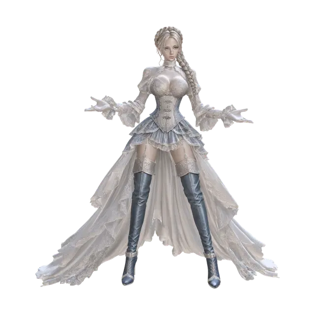 3D model for Azure Lace Empress