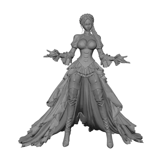 3D model for Azure Lace Empress