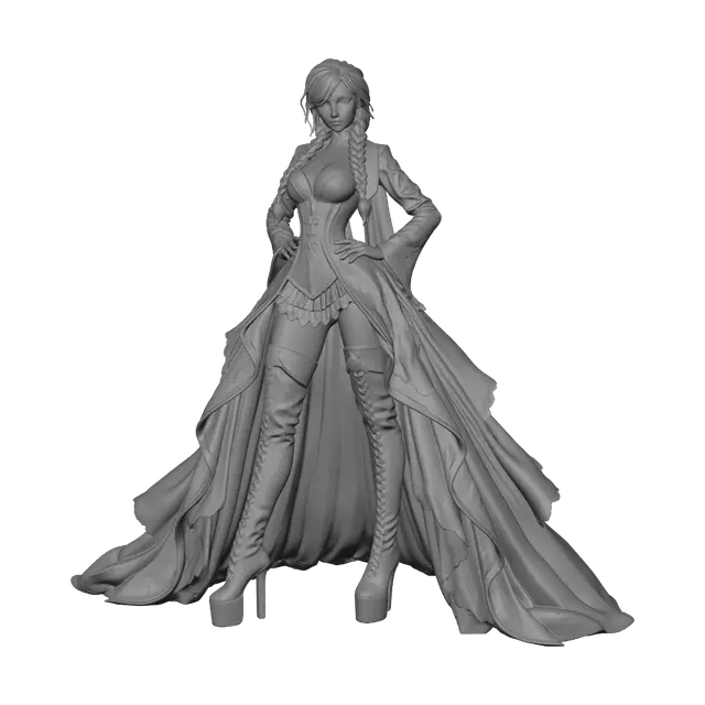3D model for Velvet Night Queen