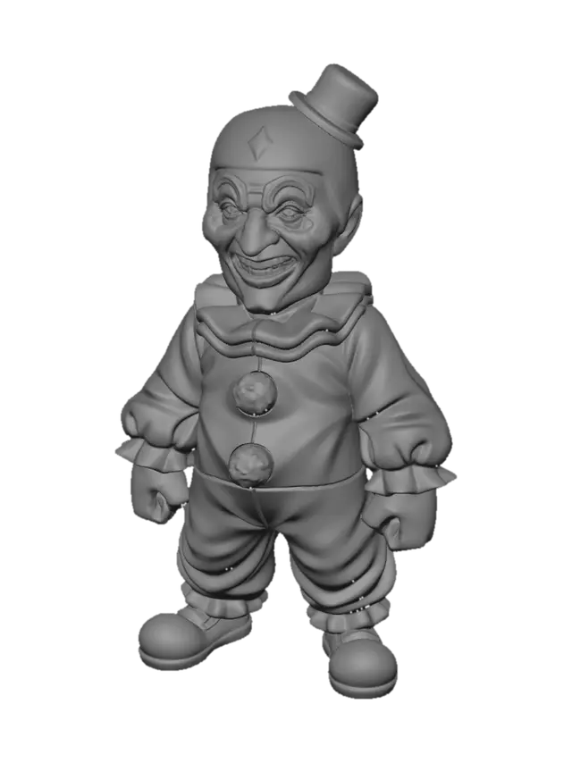 3D model for Clown Doll on a Shelf