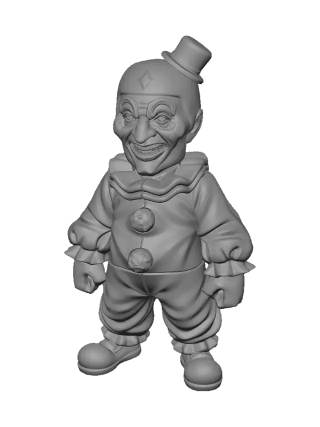 3D model for Clown Doll on a Shelf