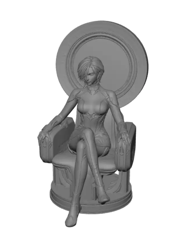 3D model for Empress in the White Ring