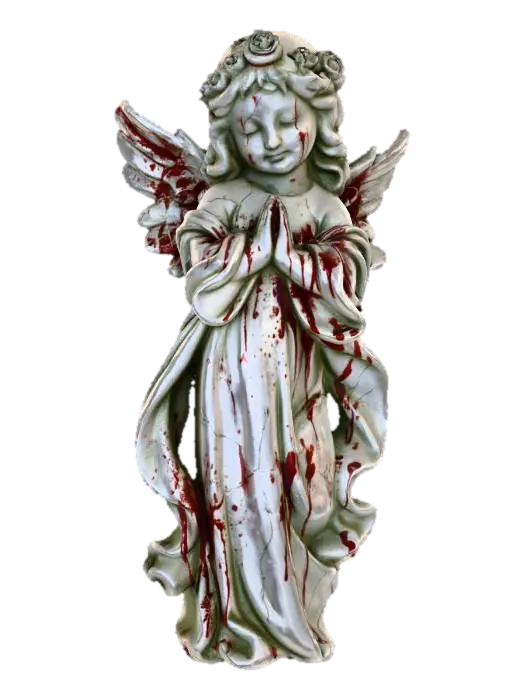 3D model for có máu dính trên tượng