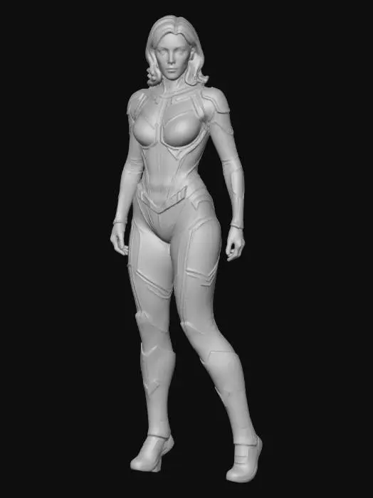 3D model for Spacegirl