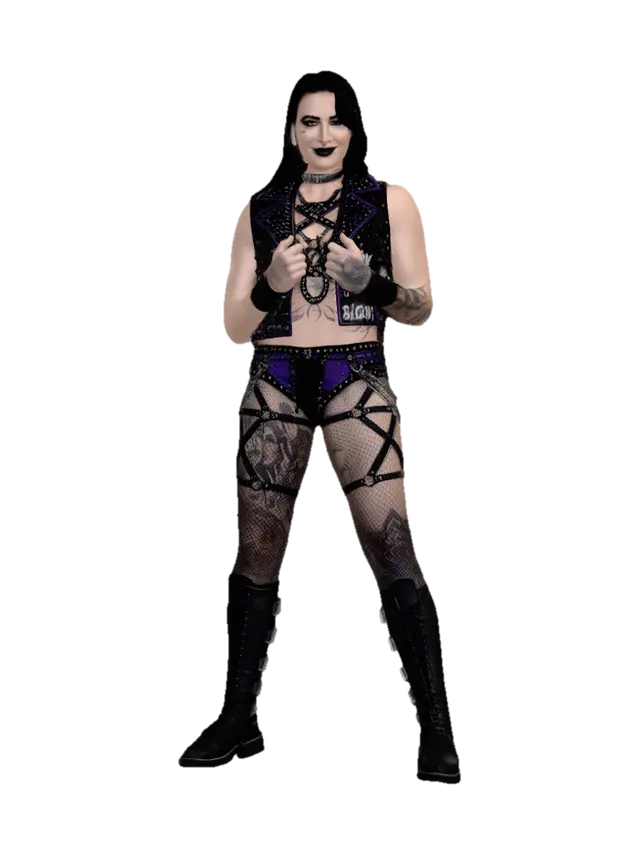 Violet Vixen - Haracter 3D-model, gegenereerd door AI