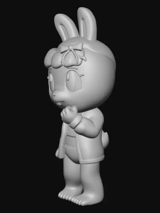 3D model for Poolside Bunny