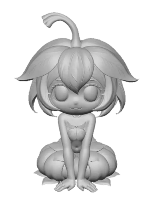 3D model for Cute plant