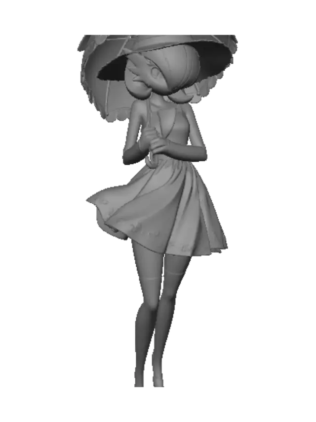 3D model for Petals Under the Umbrella