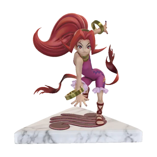 3D model for Crimson Flame Dancer