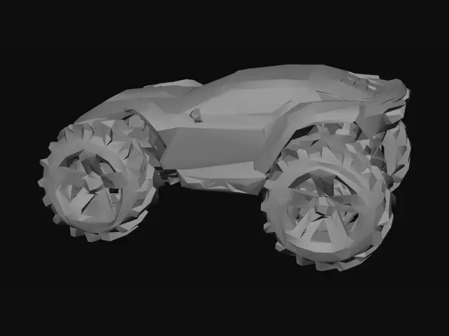 3D model for LumenTread Hypercar