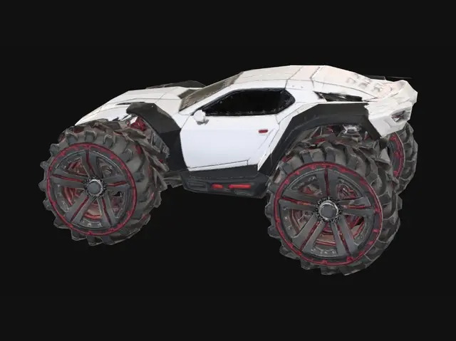 3D model for LumenTread Hypercar