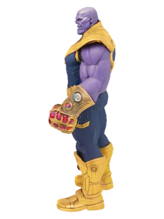 Thanos and the infinity stones - Supervillain 3D model, vytvořený pomocí AI