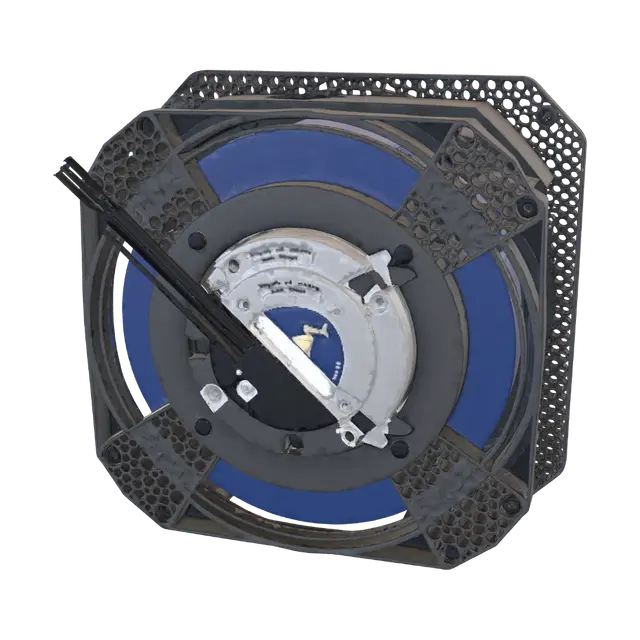 3D model for Blue 120mm Computer Case Fan
