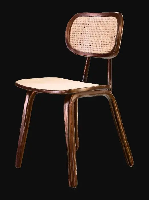 3D model for Retro Cane Chair
