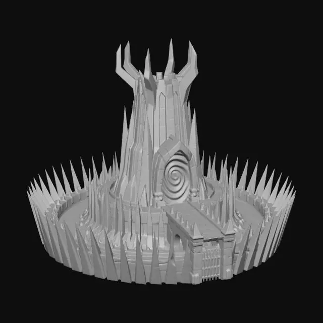3D model for Dark Citadel