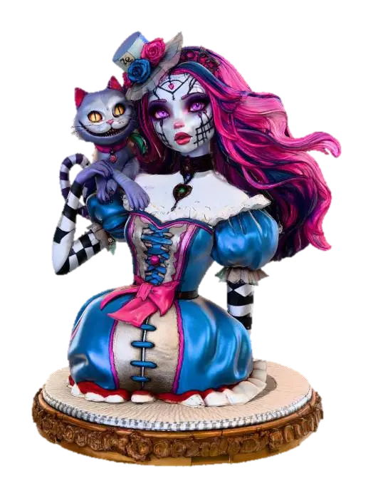 Whimsical Wonderland - Imaginative 3D model, vytvořený pomocí AI