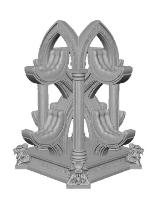 3D model for Enchanted Thrones of Asgard