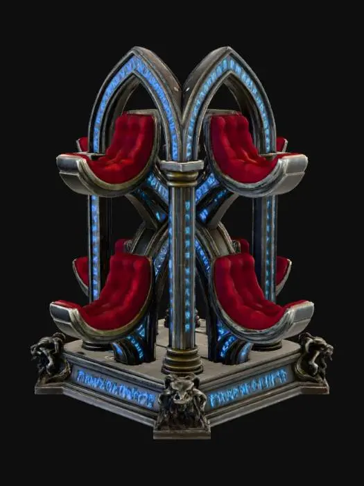 3D model for Enchanted Thrones of Asgard