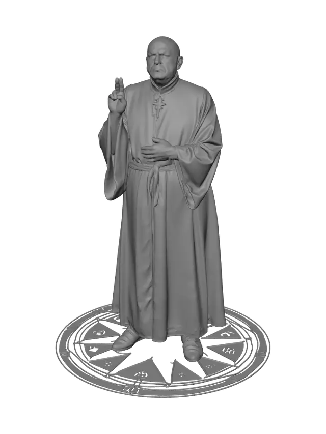 3D model for Priest of the Pentagram