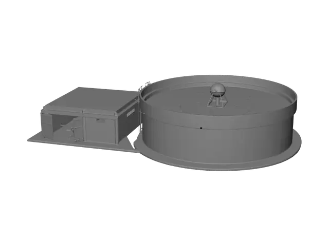 3D model for Azure Water Tank