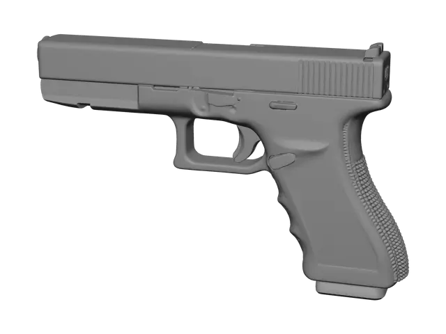 3D model for Hand Holding Gun