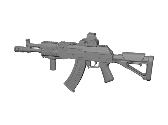 3D model for Auric Storm Rifle