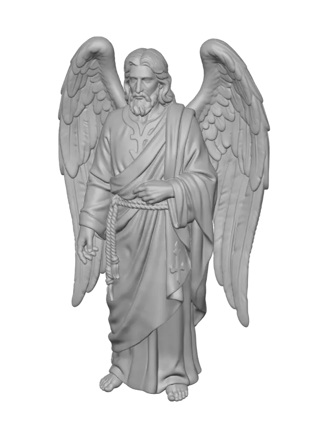 3D model for Guardian of the Silent Wings