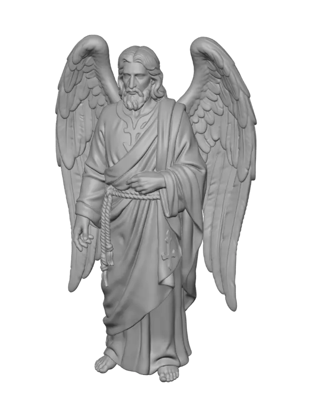 3D model for Guardian of the Silent Wings