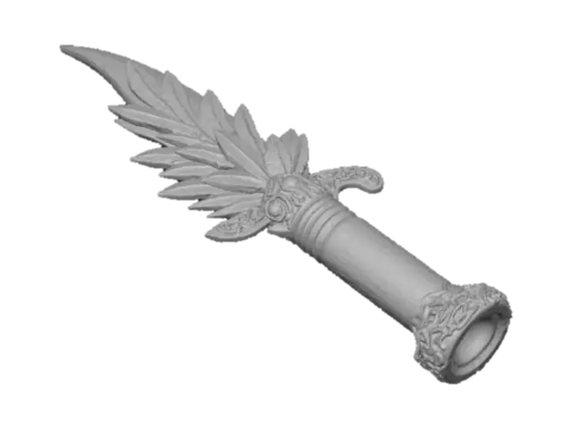 3D model for High detail, Weapon, with thanksgiving design, #Thanksgiving#