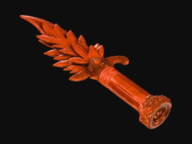 3D model for High detail, Weapon, with thanksgiving design, #Thanksgiving#
