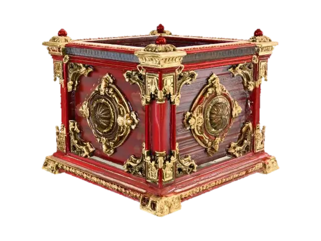 3D model for Extravagant, Square, stackable crate