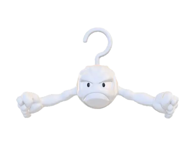 Rocky Hanger 3D model, vytvořený pomocí AI