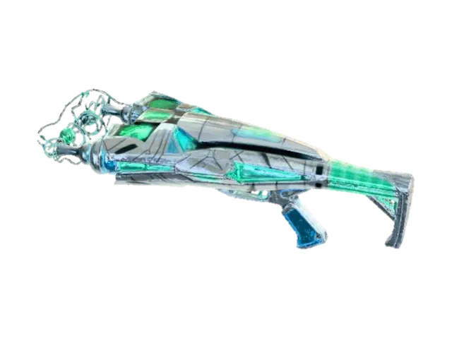 Abstract, energy weapon - Project 3D model, vytvořený pomocí AI