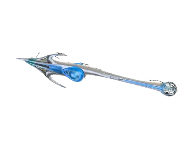 Abstract, energy weapon - Project 3D model, vytvořený pomocí AI