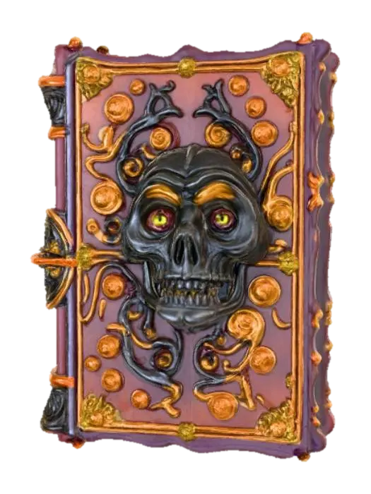 3D model for Monster Book, with embossed monster features, #Halloween2025#