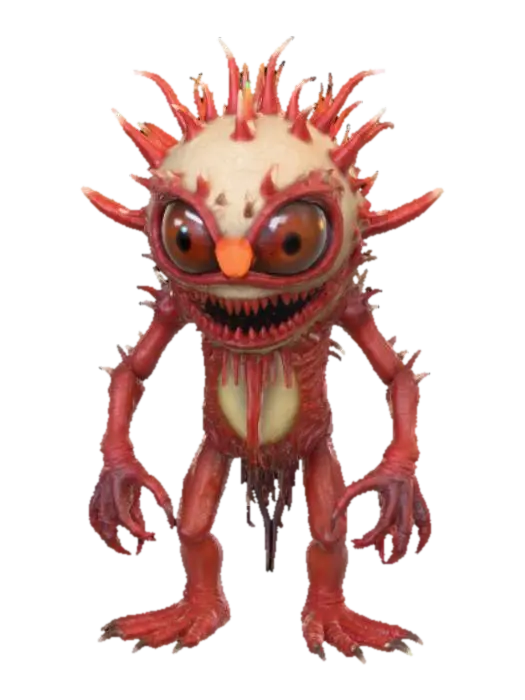 3D model for Eyeball monster, #Halloween2025#