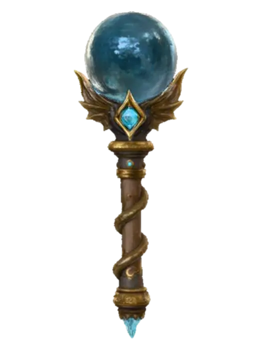 3D model for Mythical, high detail, magical device.