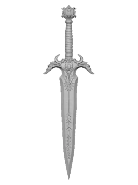 3D model for Mythical, High detail, Weapon