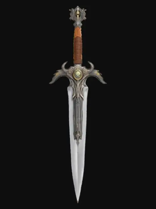 3D model for Mythical, High detail, Weapon