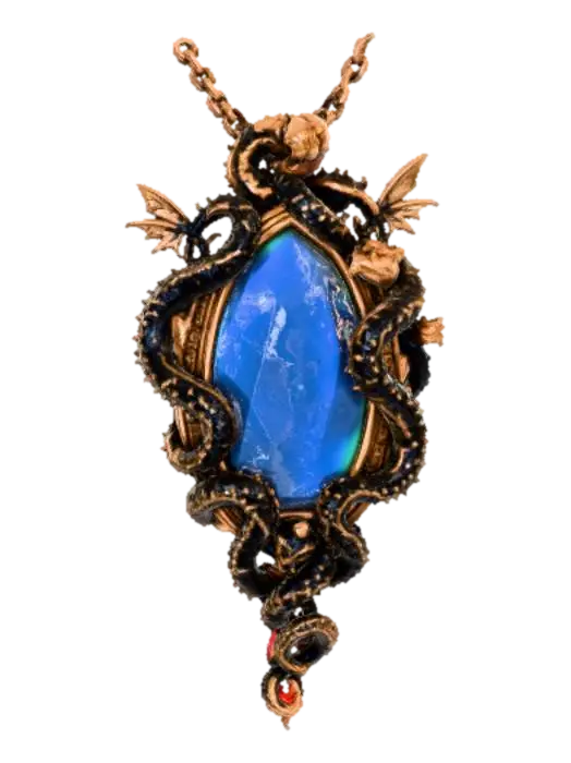 3D model for Fantasy pendant, with extravagant fantasy design